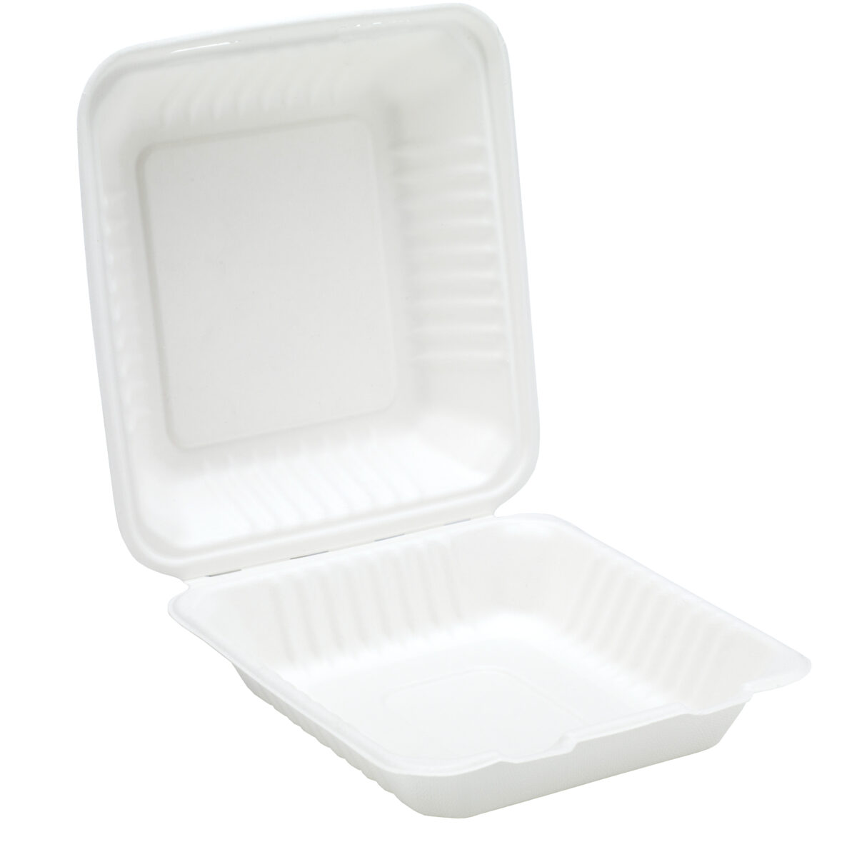 9x9" bagasse food tray